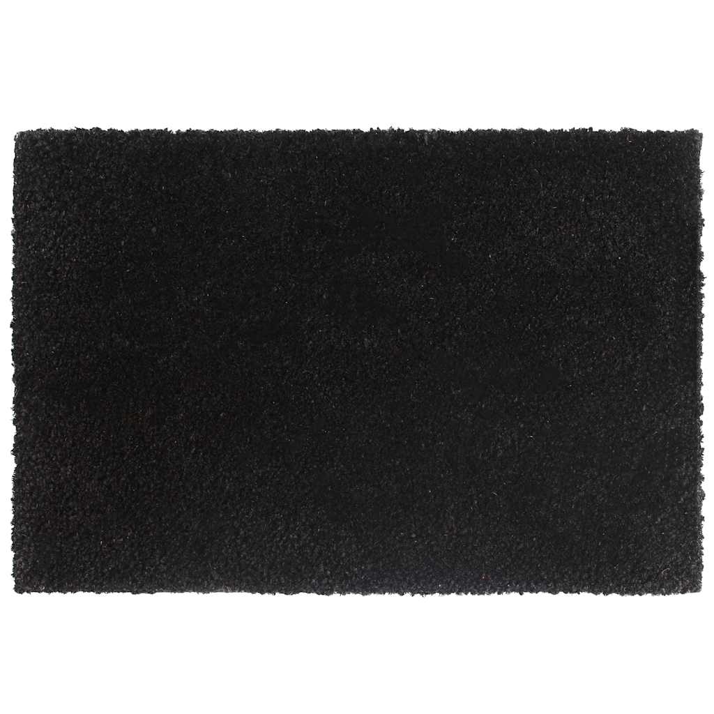dørmåtter 5 stk. 40x60 cm tuftet coir sort