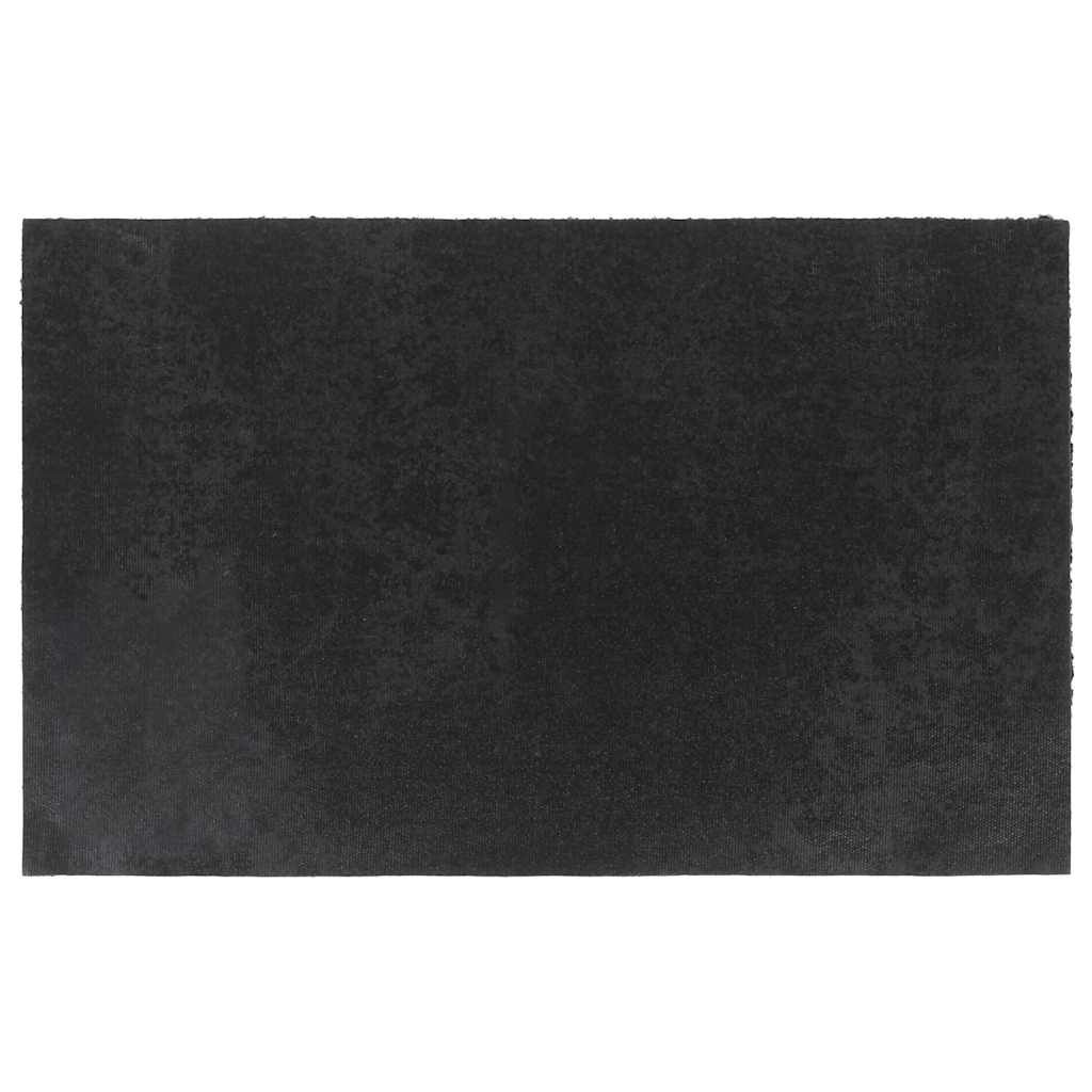 dørmåtte 50x80 cm tuftet coir sort