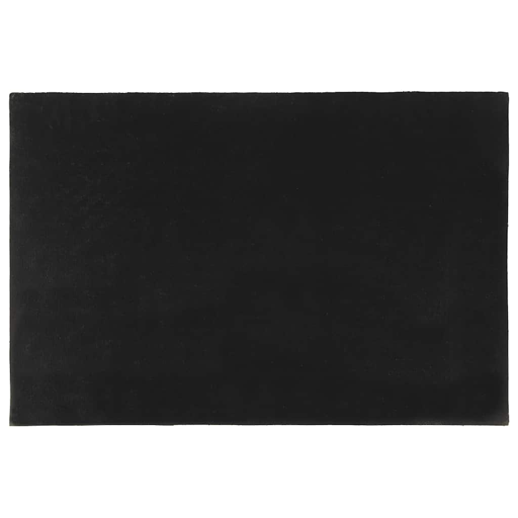 dørmåtte 60x90 cm tuftet coir sort