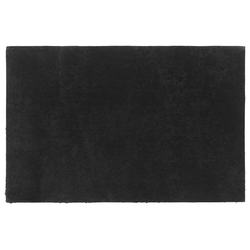 dørmåtte 65x100 cm tuftet coir sort