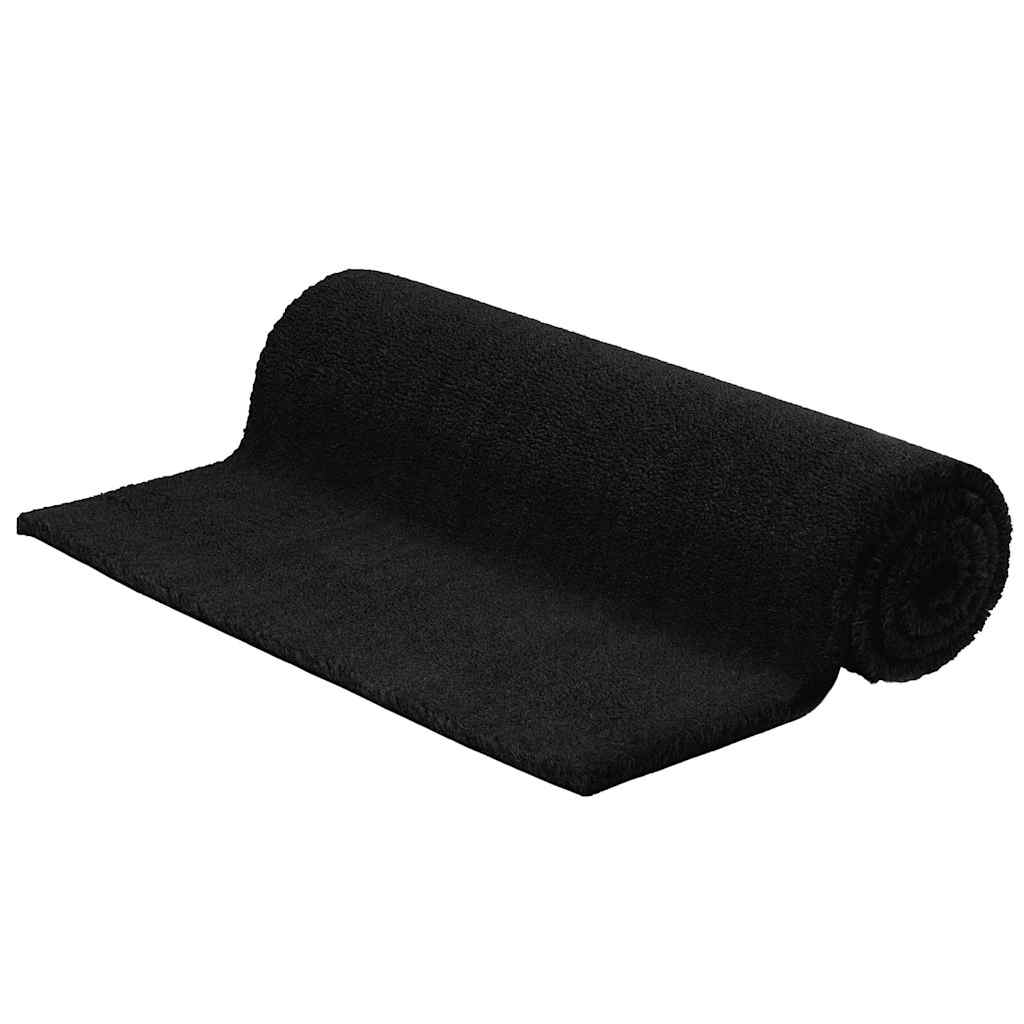 dørmåtte 80x100 cm tuftet coir sort