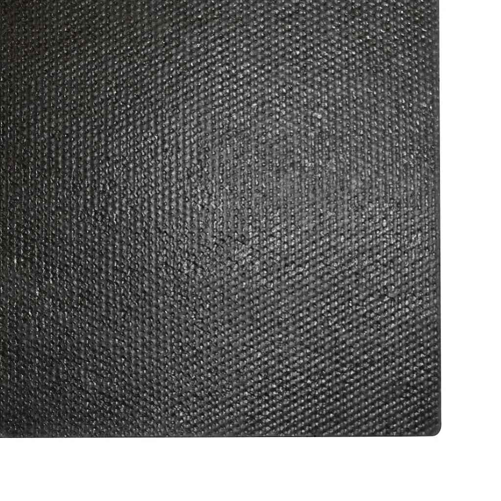 dørmåtte 80x100 cm tuftet coir sort