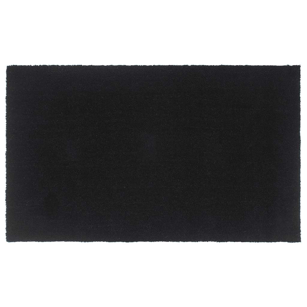 dørmåtte 90x150 cm tuftet coir sort