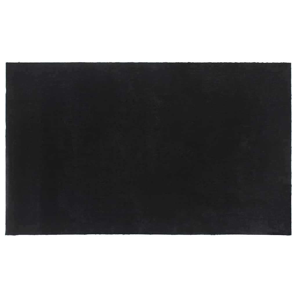 dørmåtte 90x150 cm tuftet coir sort