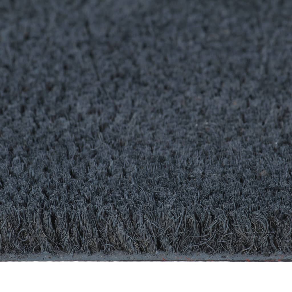dørmåtte 40x60 cm tuftet coir mørkegrå