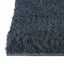 dørmåtte 50x80 cm halvrund tuftet coir mørkegrå