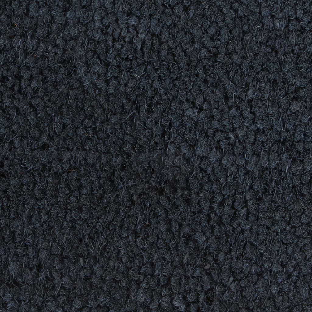dørmåtte 80x100 cm tuftet coir mørkegrå