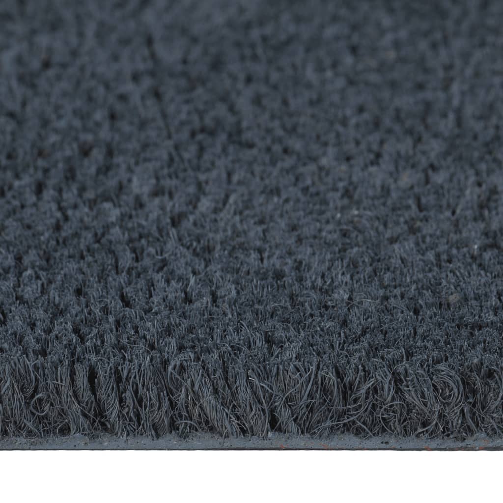 dørmåtte 90x150 cm tuftet coir mørkegrå