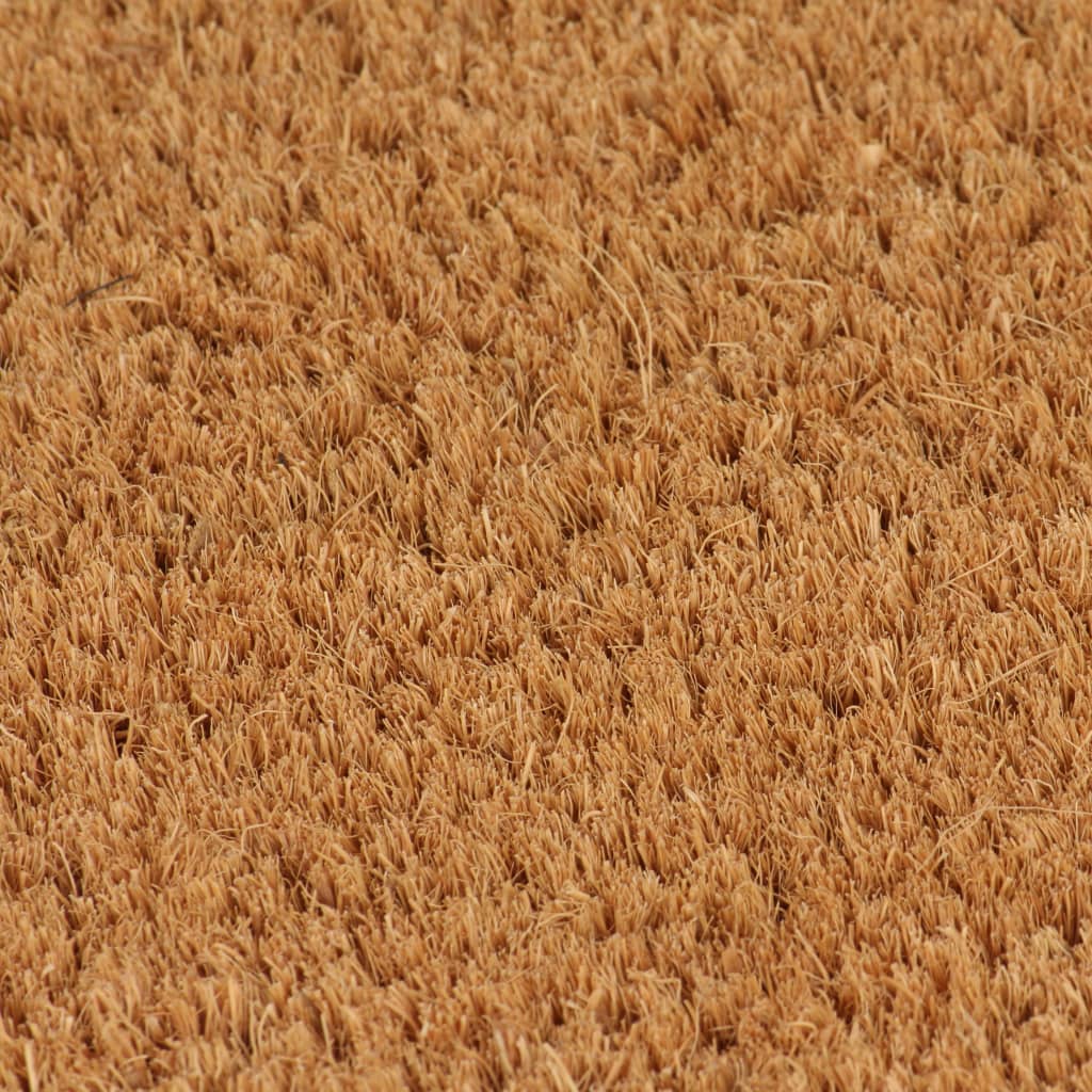 dørmåtte 50x80 cm tuftet coir naturfarvet