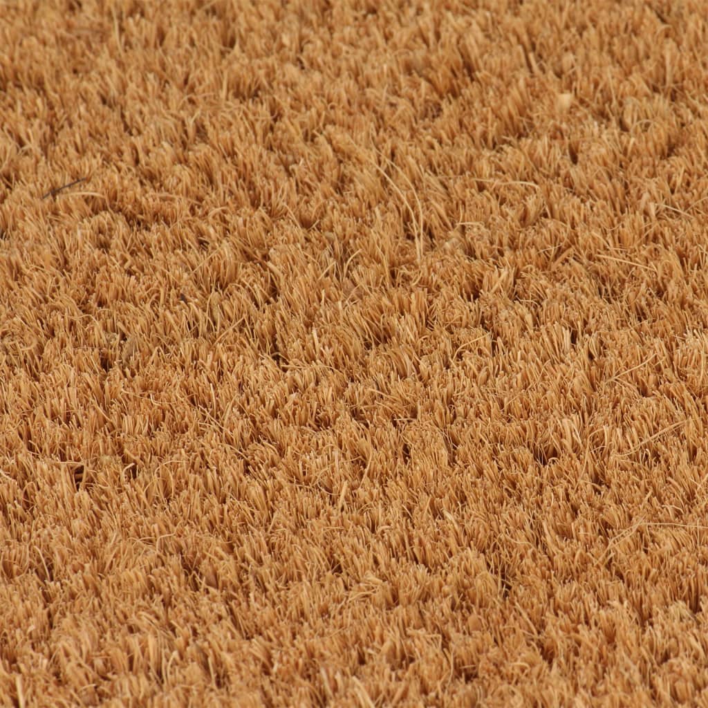 dørmåtte 80x100 cm tuftet coir naturfarvet