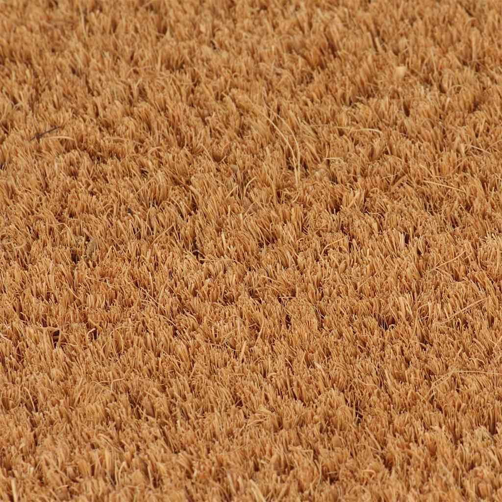 dørmåtte 100x200 cm tuftet coir naturfarvet