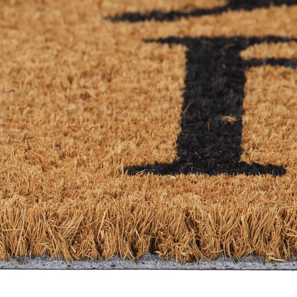 dørmåtte 40x60 cm tuftet coir naturfarvet