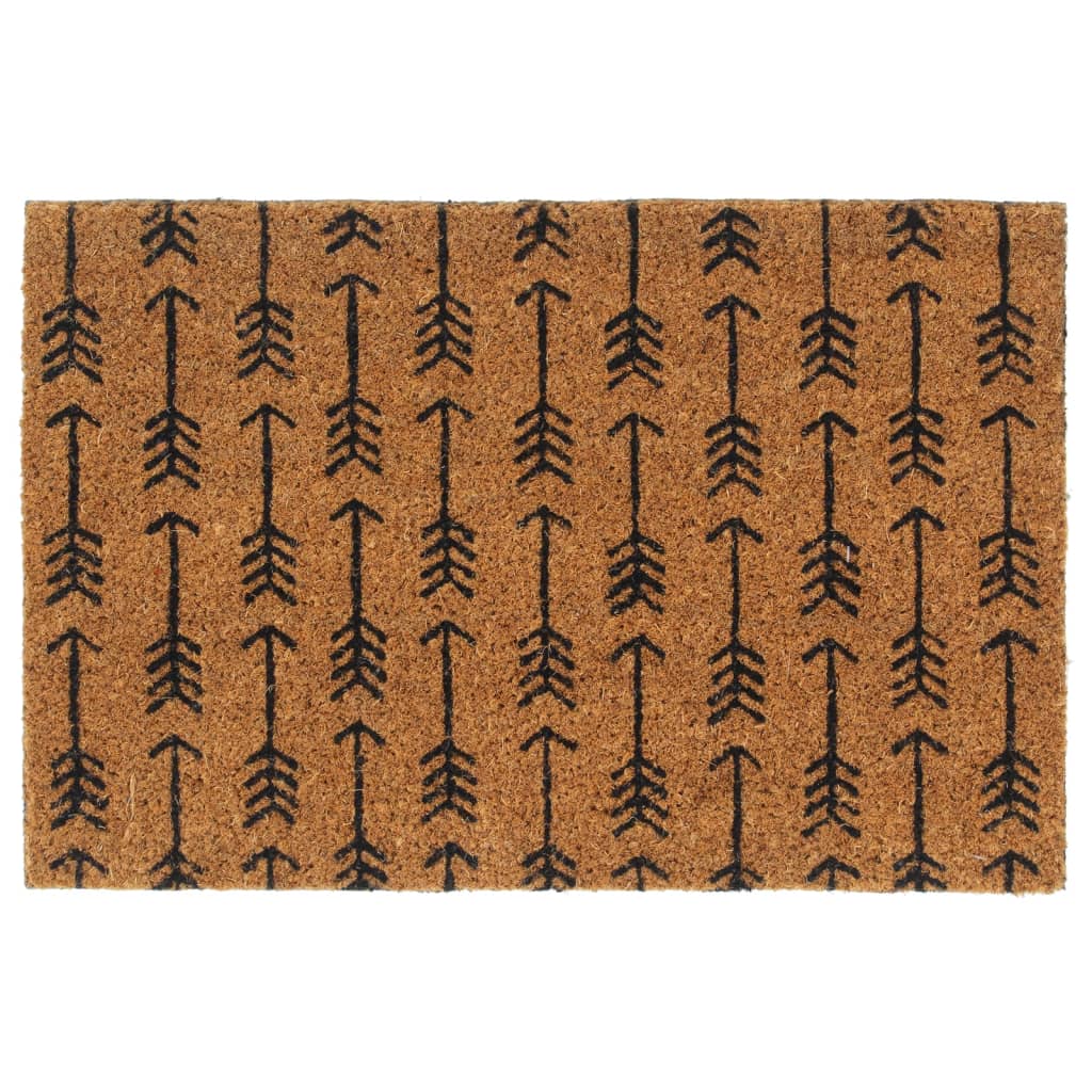 dørmåtte 40x60 cm tuftet coir naturfarvet
