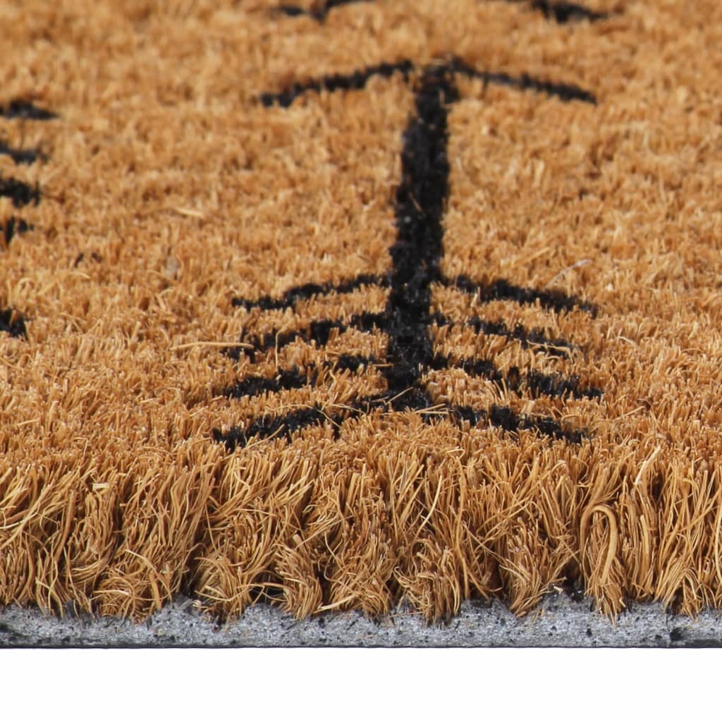 dørmåtte 40x60 cm tuftet coir naturfarvet