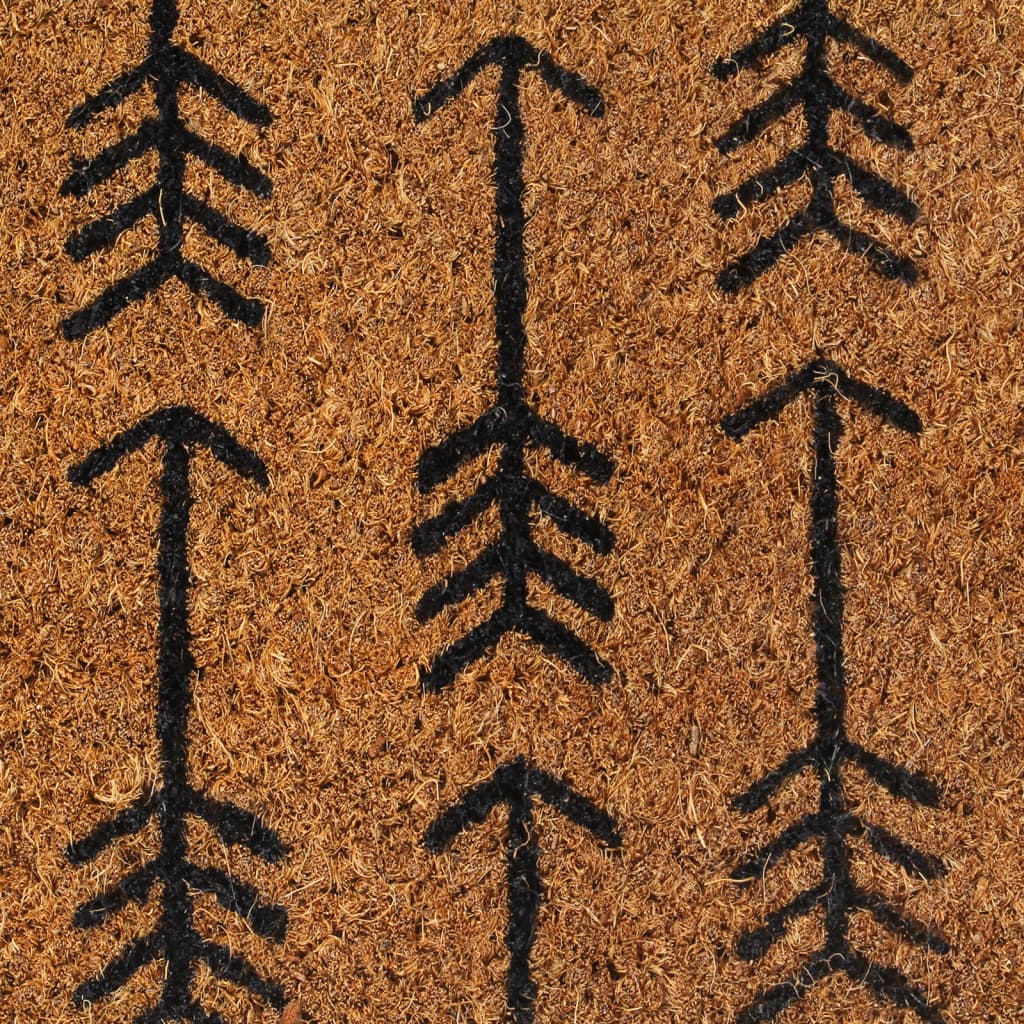 dørmåtte 40x60 cm tuftet coir naturfarvet