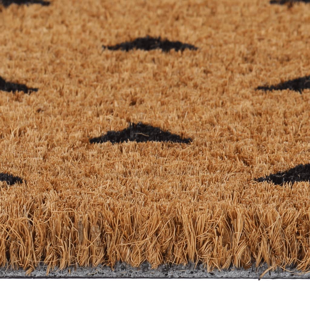dørmåtte 40x60 cm tuftet coir naturfarvet