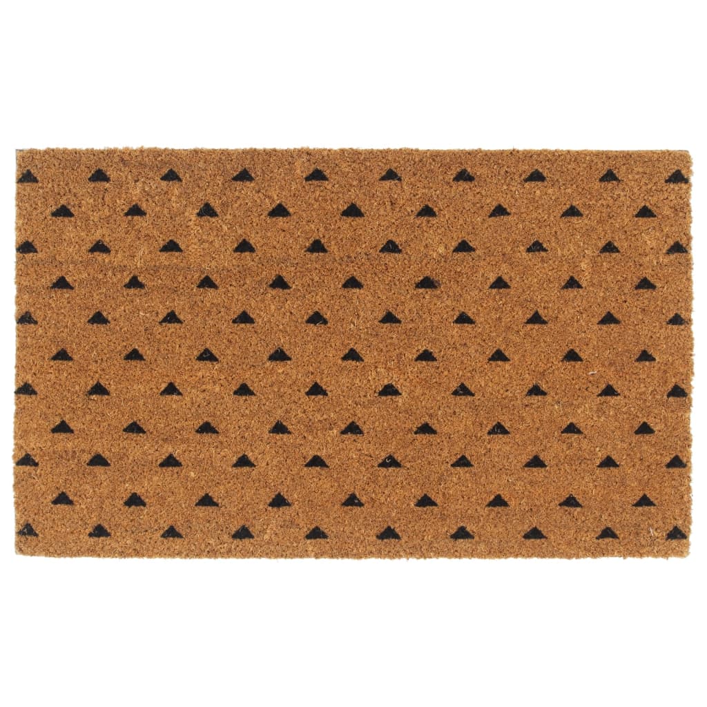 dørmåtte 45x75 cm tuftet coir naturfarvet
