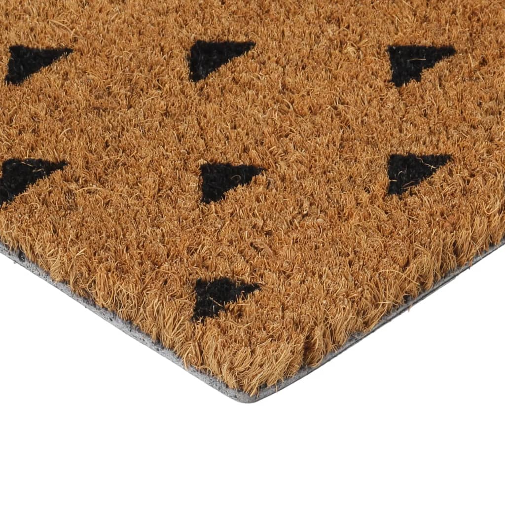 dørmåtte 45x75 cm tuftet coir naturfarvet