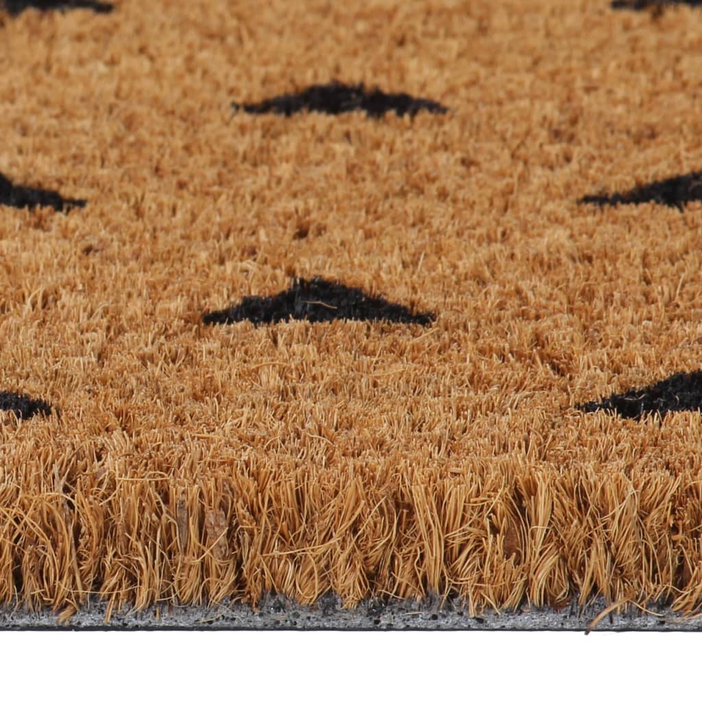 dørmåtte 45x75 cm tuftet coir naturfarvet