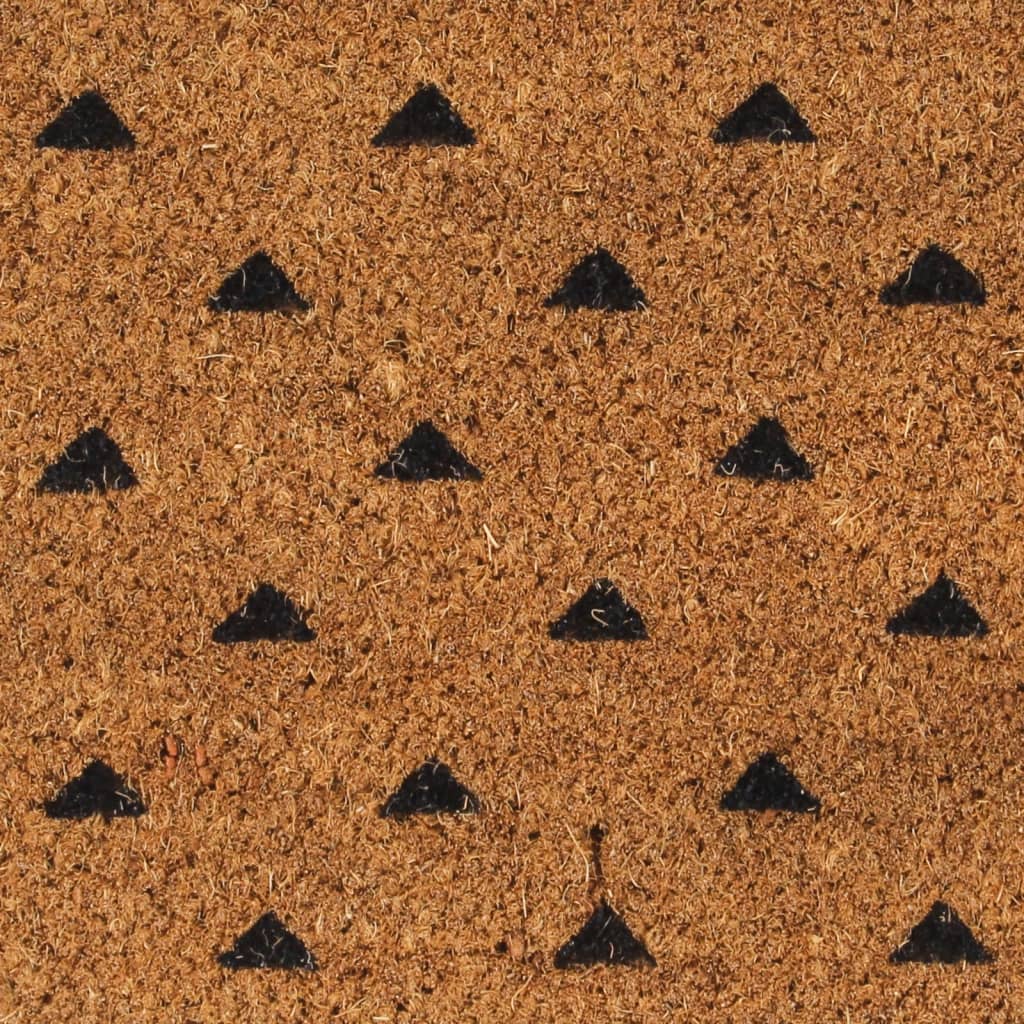 dørmåtte 45x75 cm tuftet coir naturfarvet