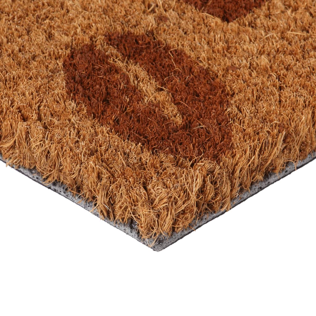 dørmåtte 40x60 cm tuftet coir naturfarvet