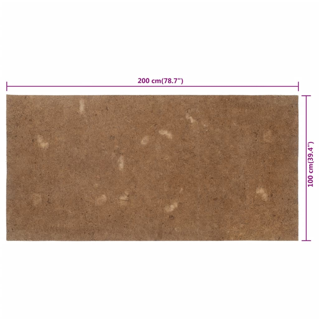 madrasunderlag 100x200 cm coir