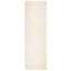 gulvtæppe HUARTE 80x250 cm kort luv og vaskbart beige