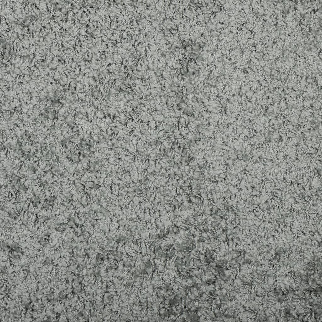 shaggy gulvtæppe PAMPLONA 80x250 cm høj luv grøn