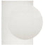 gulvtæppe IZA 200x280 cm kort luv skandinavisk look cremefarvet