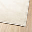 gulvtæppe OVIEDO 200x200 cm kort luv beige