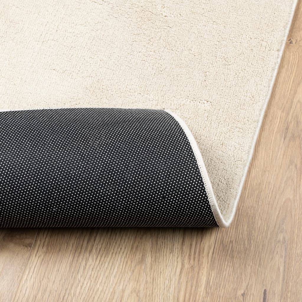 gulvtæppe OVIEDO 200x280 cm kort luv beige