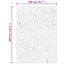 gulvtæppe OVIEDO 200x280 cm kort luv beige