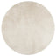 gulvtæppe OVIEDO Ø 160 cm kort luv beige