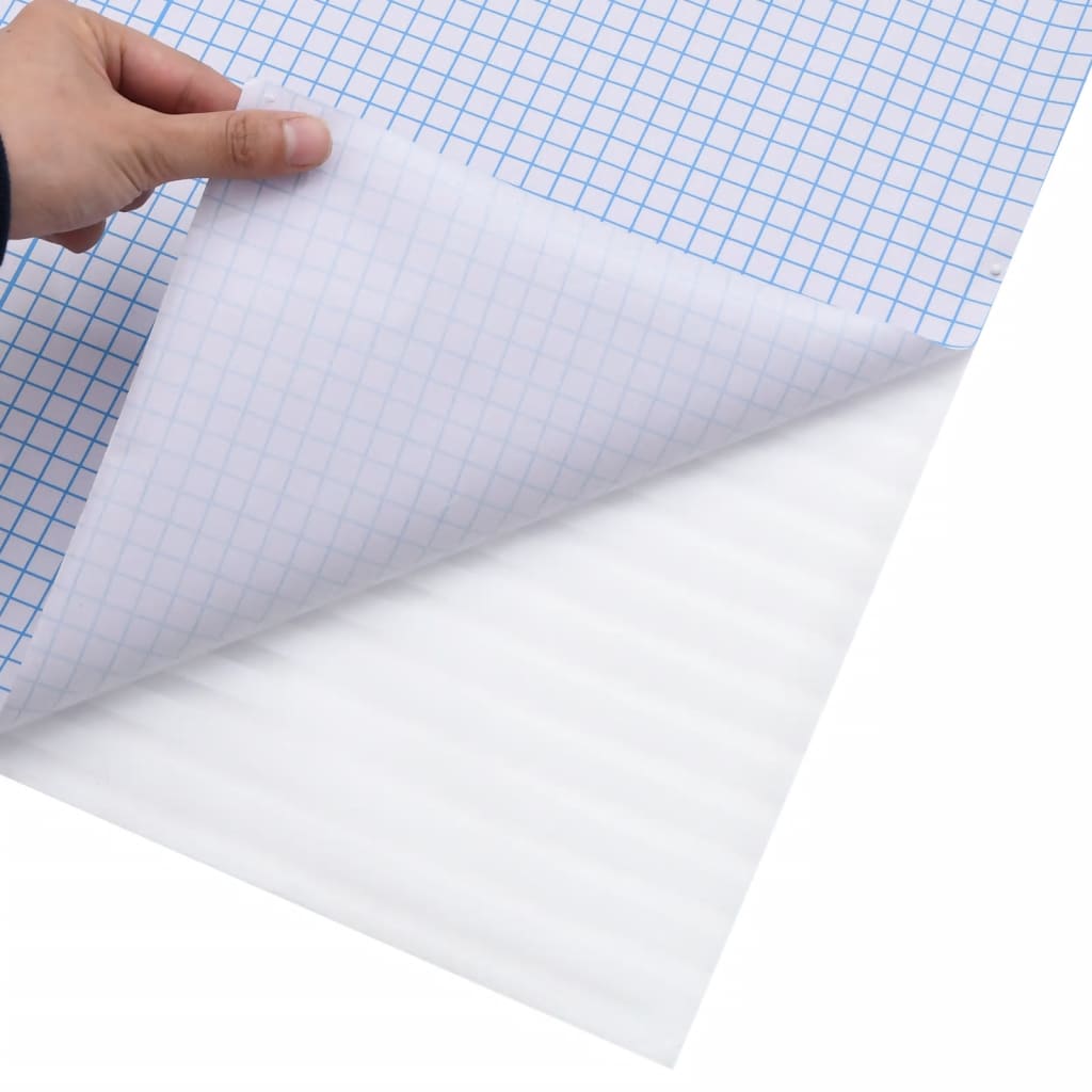 vinduesfolie 45x1000 cm stribet PVC mattere
