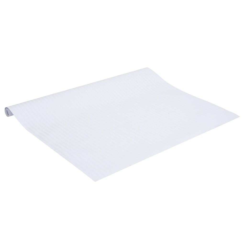vinduesfolie 45x2000 cm stribet PVC matteret