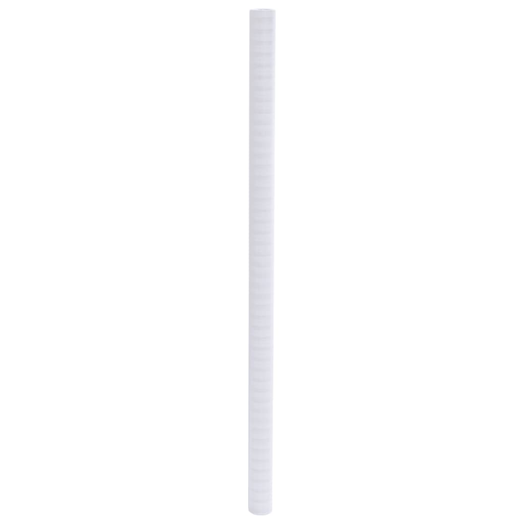 vinduesfolie 45x2000 cm stribet PVC matteret