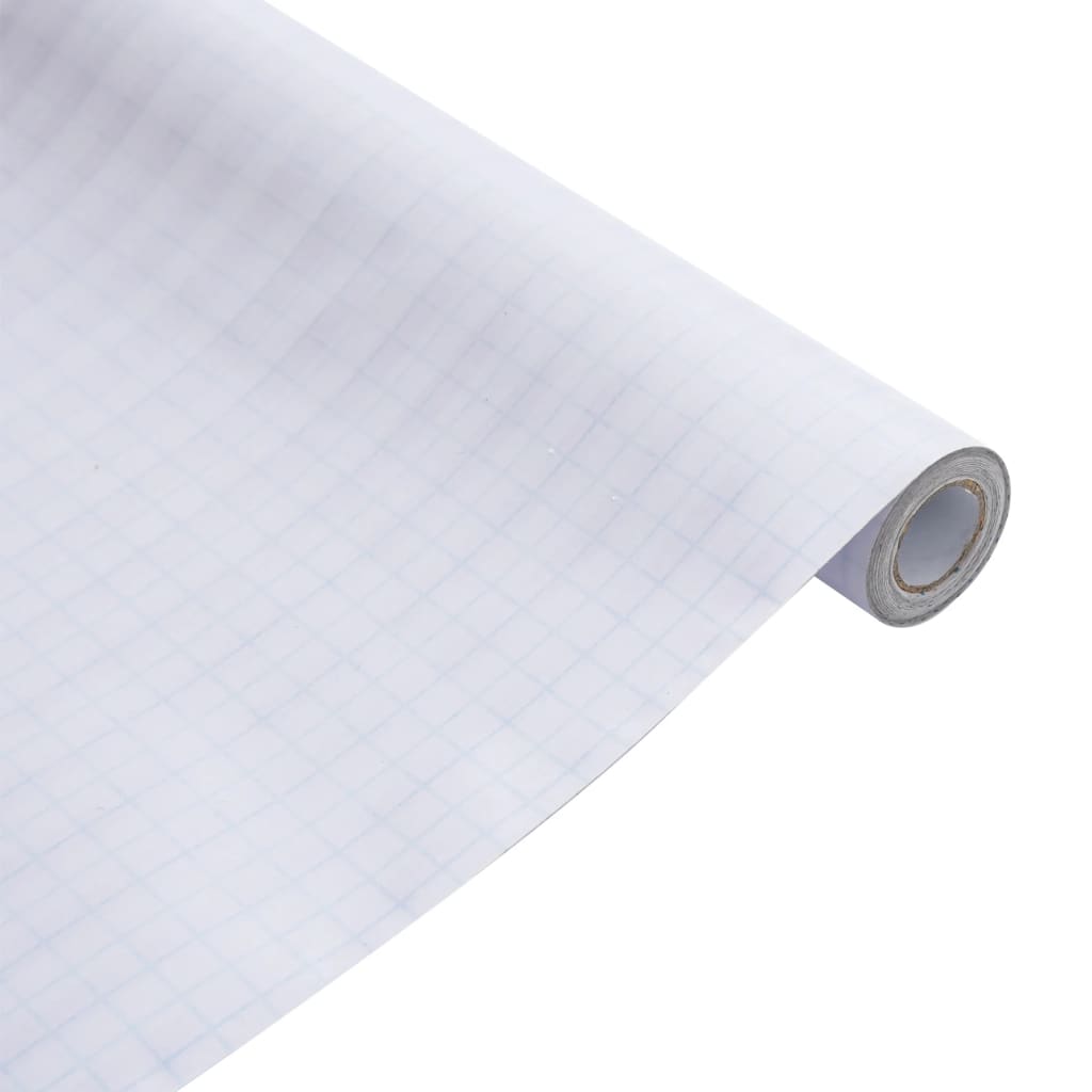 vinduesfolie 60x1000 cm stribet PVC matteret