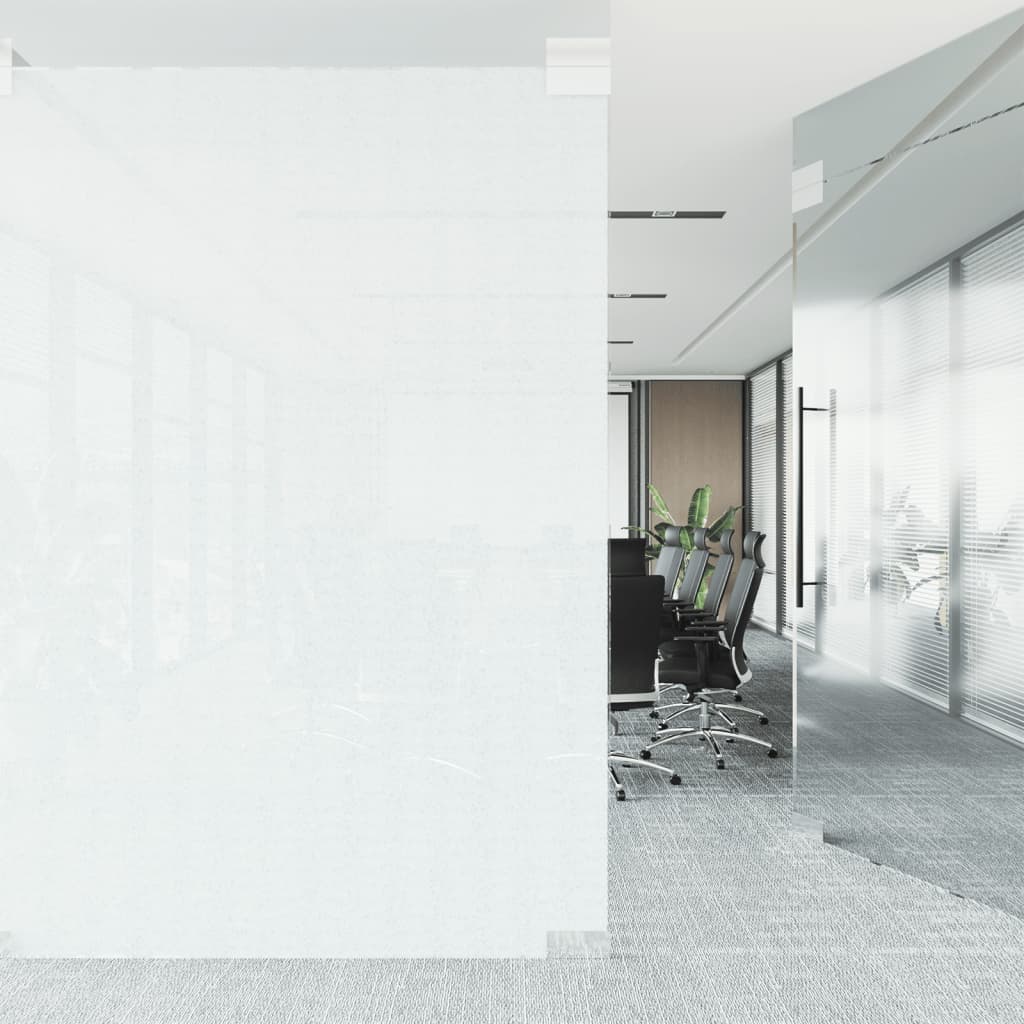 vinduesfolie 60x2000 cm stribet PVC matteret