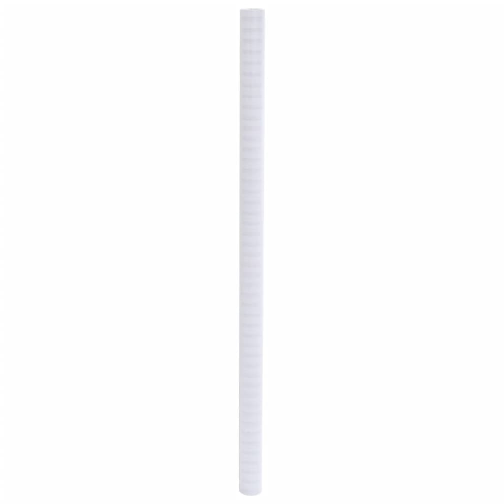 vinduesfolie 60x2000 cm stribet PVC matteret