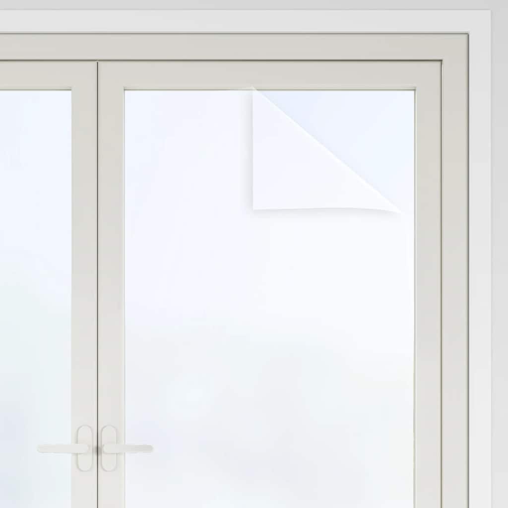 vinduesfolier 5 stk. matteret PVC hvid