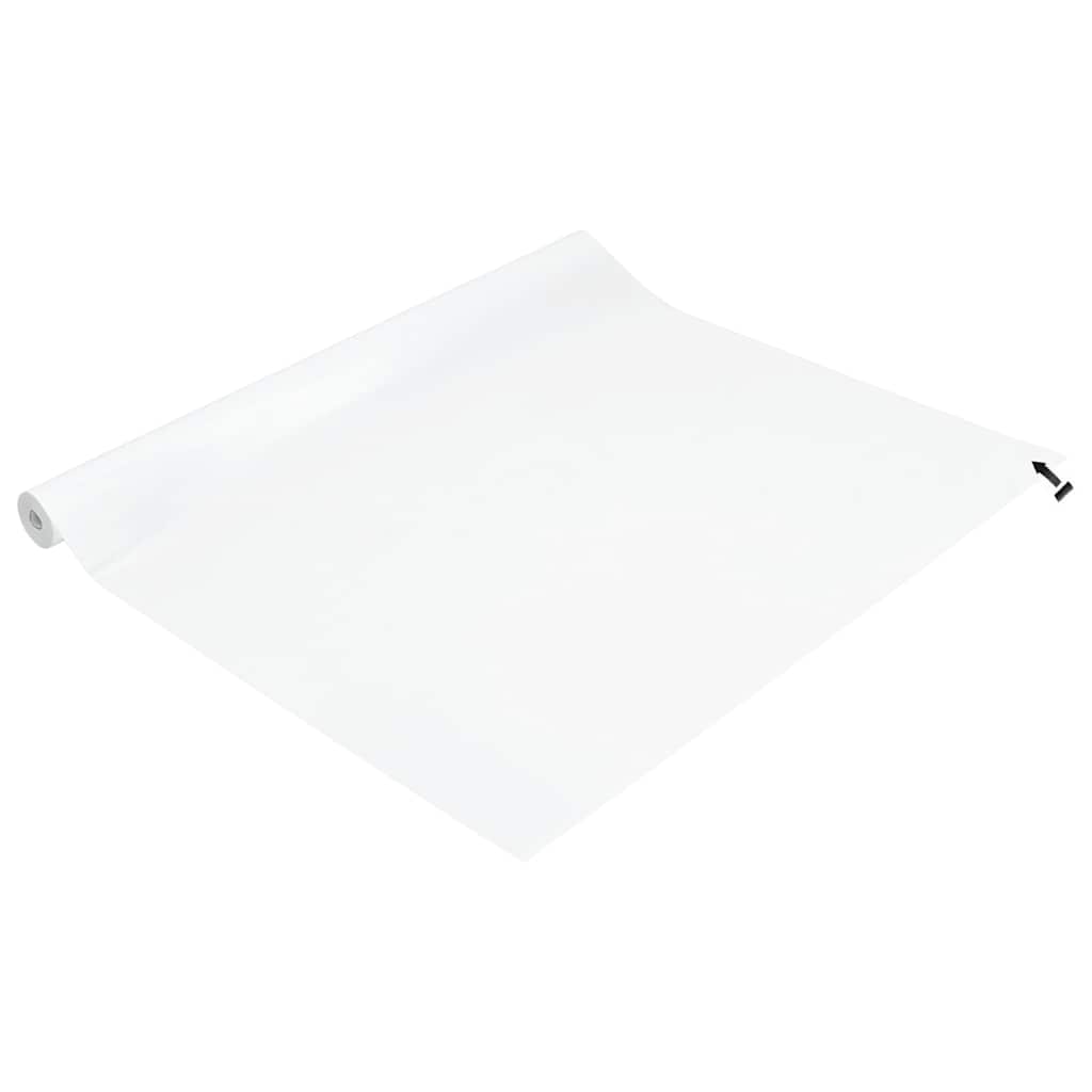 vinduesfolier 5 stk. matteret PVC hvid