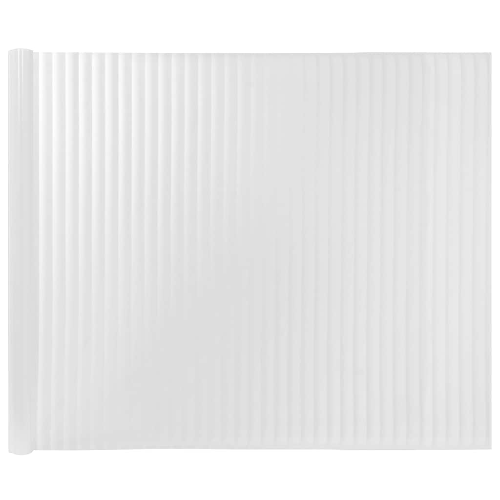 vinduesfolier 4 stk. stribemønster matteret PVC