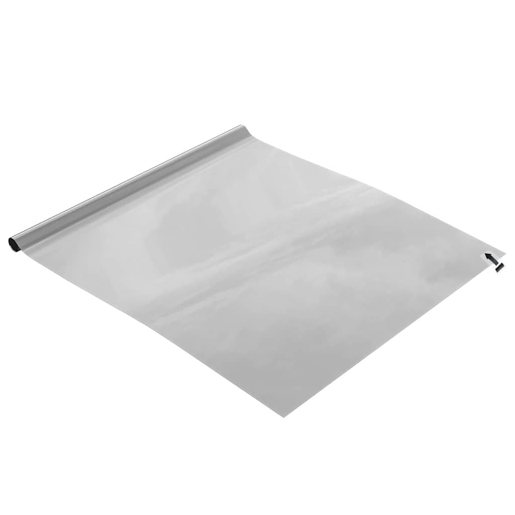 solfilm 3 stk. reflekterende effekt PVC sølvfarvet