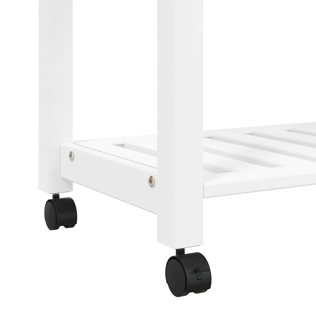 køkkenvogn MONZA 84x40x88,5 cm massivt fyrretræ