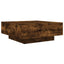 sofabord 80x80x31 cm konstrueret træ sonoma-eg