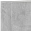 væghængt tv-bord 100x30x41 cm betongrå