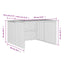 garage til robotplæneklipper 86x90x52/57 cm polyrattan sort