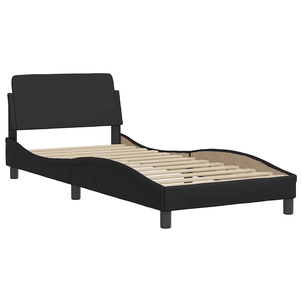 sengeramme Dover 80x200 cm kunstlæder sort