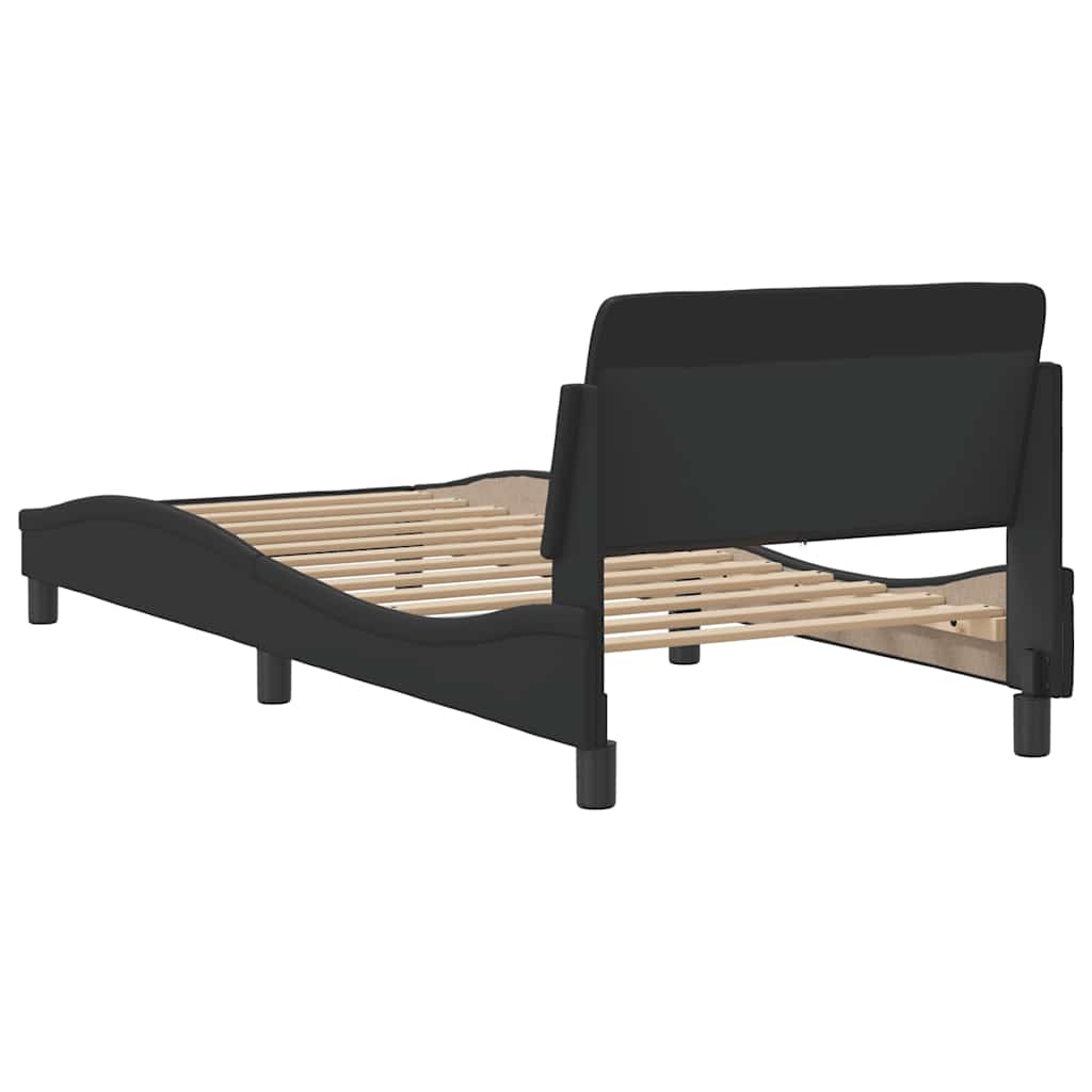 sengeramme Dover 80x200 cm kunstlæder sort