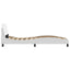 sengeramme Dover 80x200 cm kunstlæder hvid